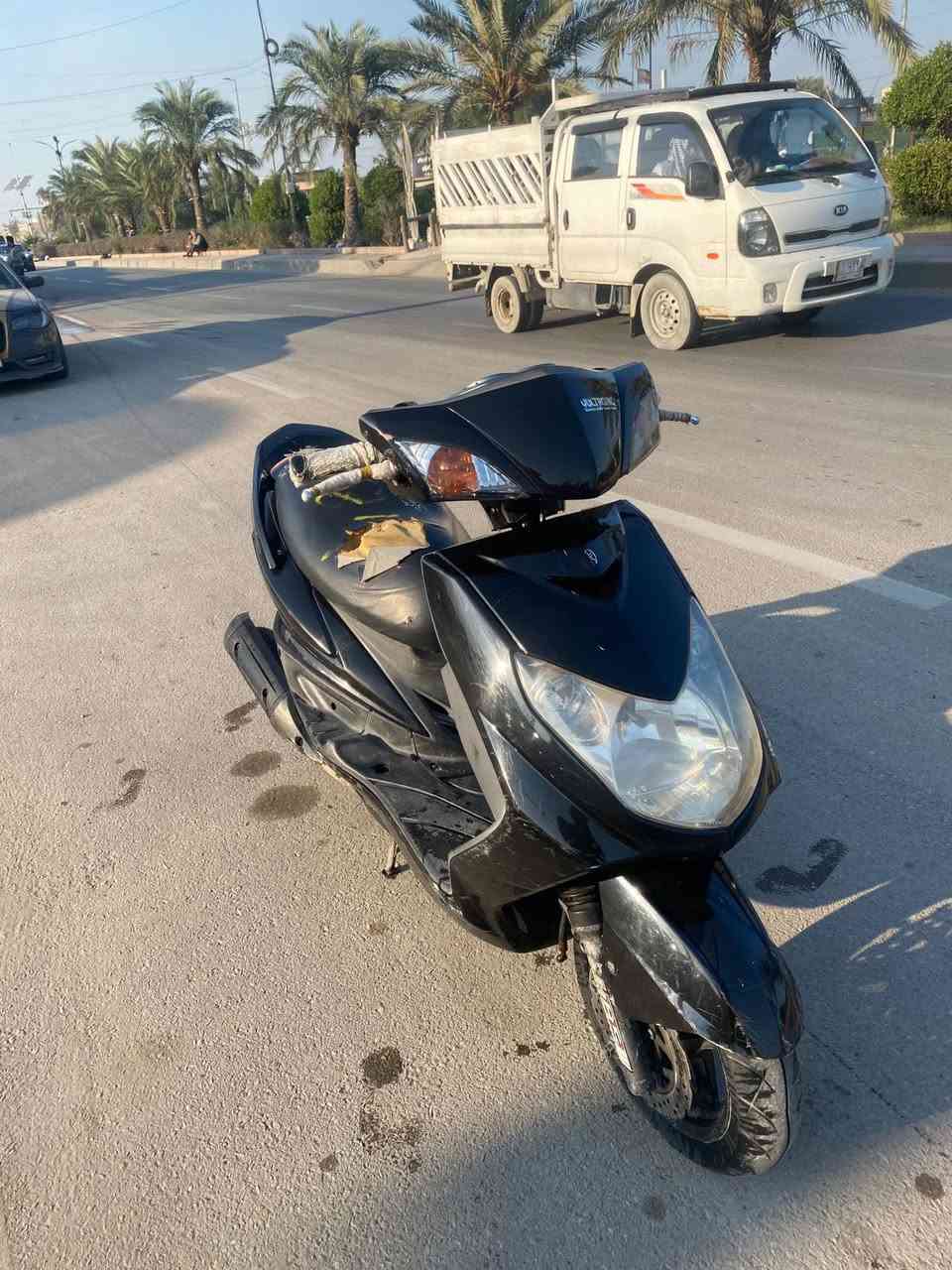 سكنس فحل للبيع كفالة عامة مابيهة اي نقص مبدل كلج امامي فقط الدراجة رمبة صالهة 5 اشهر من نازلة 900 وبيهة مجال بغداد الشعب ***********
