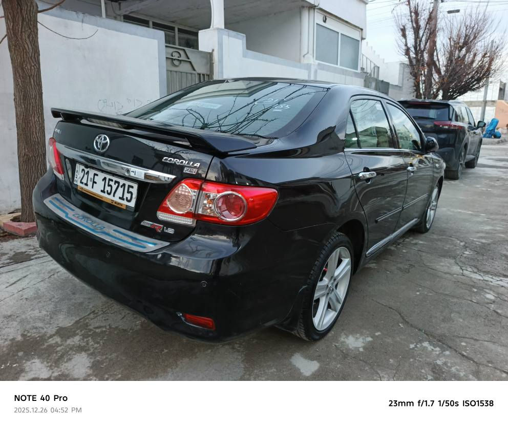 توێتا کرۆلا 2012
گێڕ و مەکینه بەشەرت نەکراوەتەوە مەکینە 18
فولە بەس سڵاید نییە
ڕەشی قەتران
بێ کاڵبوونەوە بێ بۆیاخ بێ سارد
سۆنەر دانراوە
229 هەزار ڕۆشتووە
چوار تایەی تازە
شاشە زینۆن
سەنەوی بەسەرچووە 
ڕەقەم تازە
نرخ:132 کەمێک معامەلە
***********
*********** بنجوين, السليمانية
