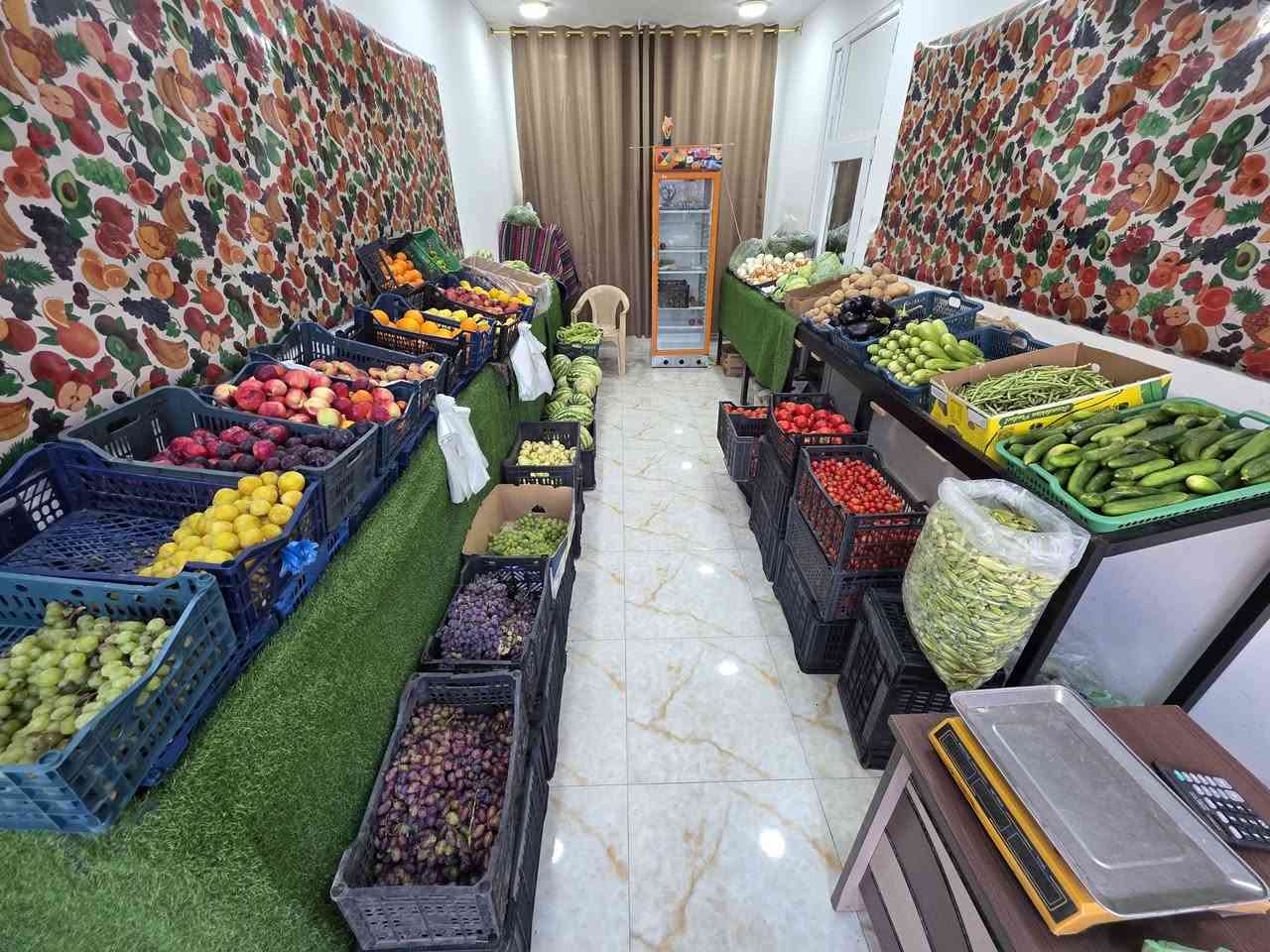 بسم الله 
وع بركه الله 
مسواك اليوم خير وبركه ان شاءالله 
متوفر جميع انواع الفواكه والخضراوات 🍇 🍒 🫑 🫛 🌶 🍋‍🟩 🍇 🍒 🫑 🫛 🌶 🍋‍🟩 🍇 🍒  
كل ماهو جديد يم بقالة اليرموك 
العنوان البيت الصيني محلات كوزمتك باريس سابقااا 
متوفر توصيل صباحا ومساءاا 
هاتف ***********
