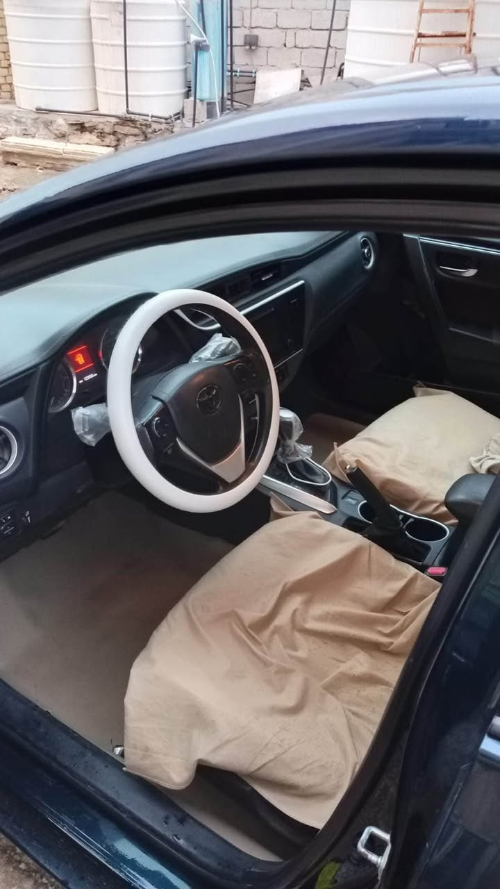 سلام عليكم تويوتا كورولا موديل 2017 وارد امريكي للبيع السعر 125 ضرر صبغ جاملغ الامامي جهة السائق والتفاصيل البقيه الاتصال على الرقم*********** ناصرية, ذي قار
