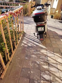 دراجه رانج للبيع ٦ بطاريات ملف نحاس بطاريات اخت الجديده مو جديده ركزو ...