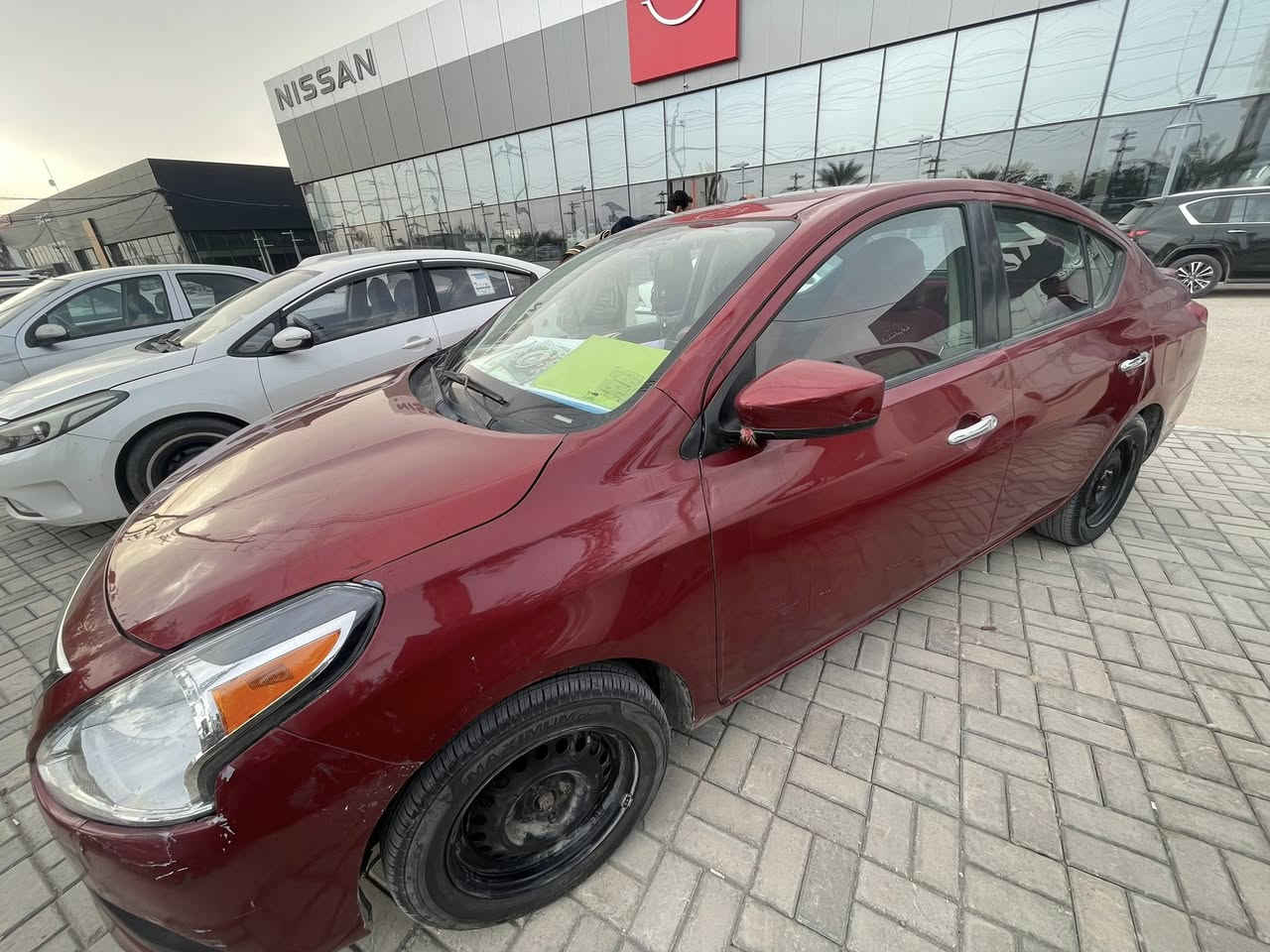 نيسان فيرسا 2017 وارد أمريكي بيه جاملغ صوب السائق السيارة مال معوقين وحرة والمعوق اخوي باسمة السيارة السيارة ماعايزة شي كله جاهز 
السعر 85 وبيها مجال  
*********** لا تكسر بالحلال اتصل تراسل بخدمتك
