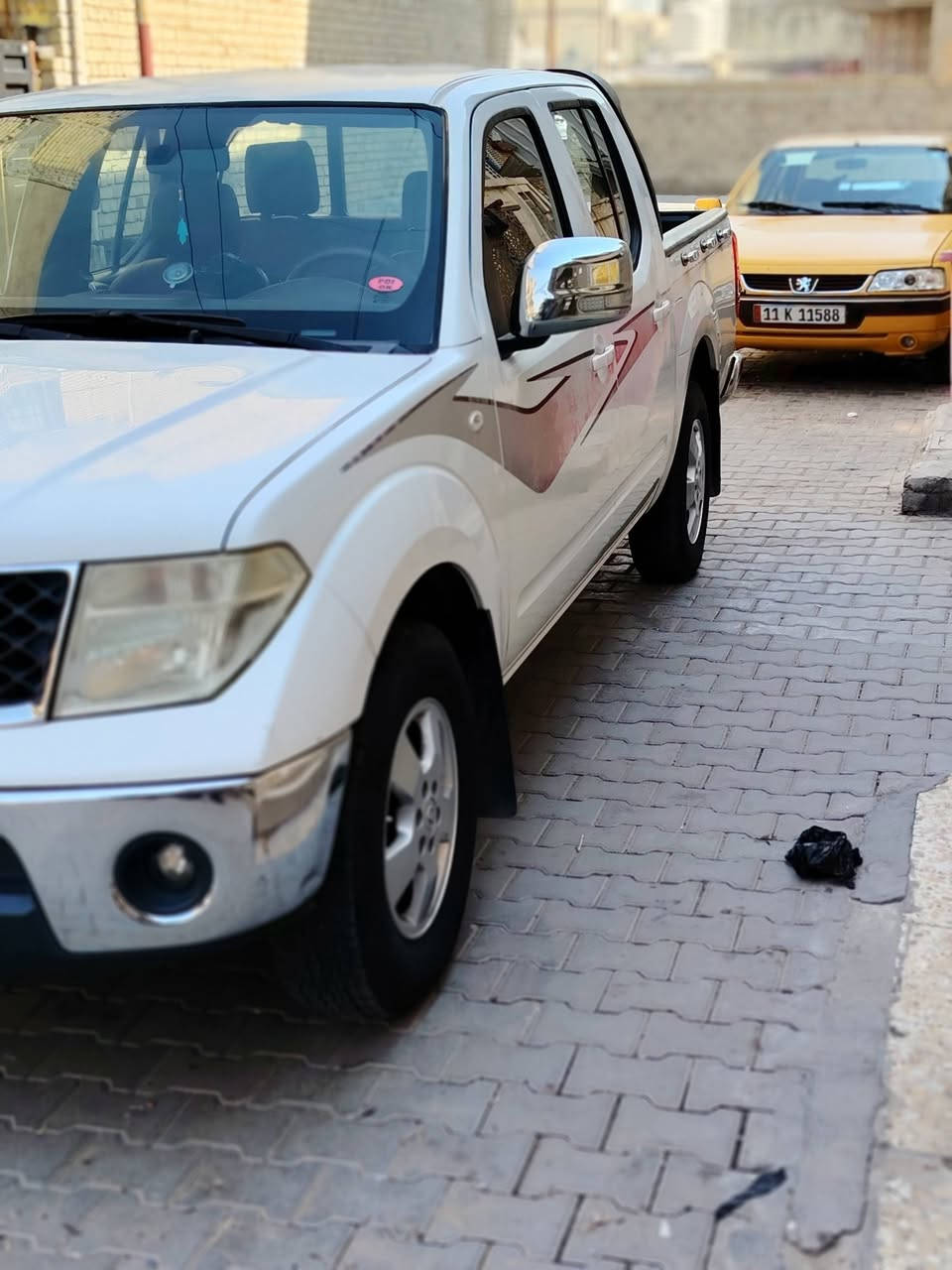 السلام عليكم من رخصة الادمن المحترم نيفاره موديل 2014 بسمي رقم دولي جديد مكفوله من ضرب تبديل صبغ محرك كير ما مفتوح بلاد مكاني بغداد الكاظمية جكوك ***********
