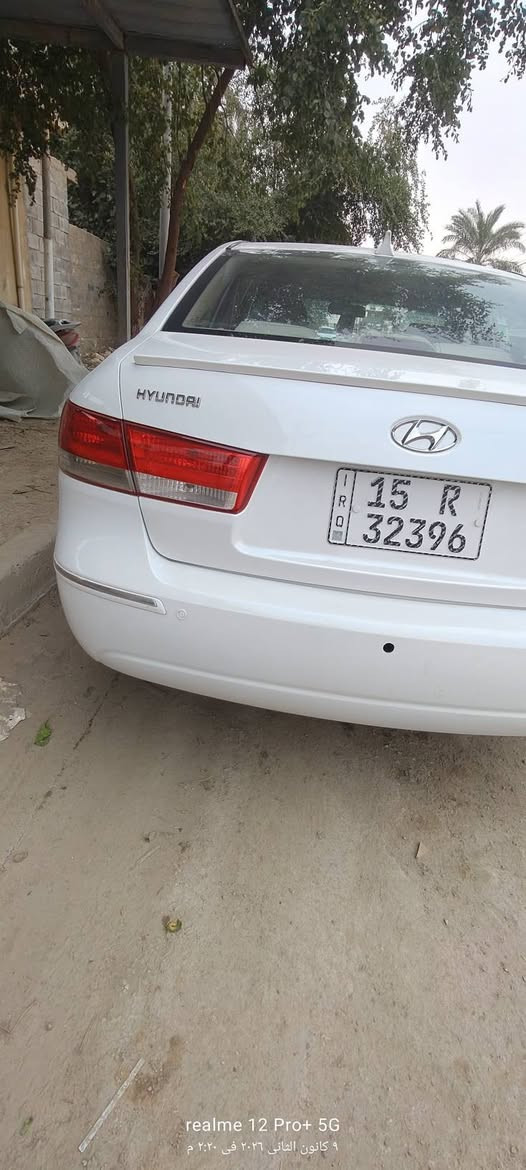 سيارة للبيع سوناتا خليجي لون أبيض موديل 2009 محرك 2400 رقم الأنبار جديد للتواصل والاستفسار  الرقم*********** سعر السيارة 128$
