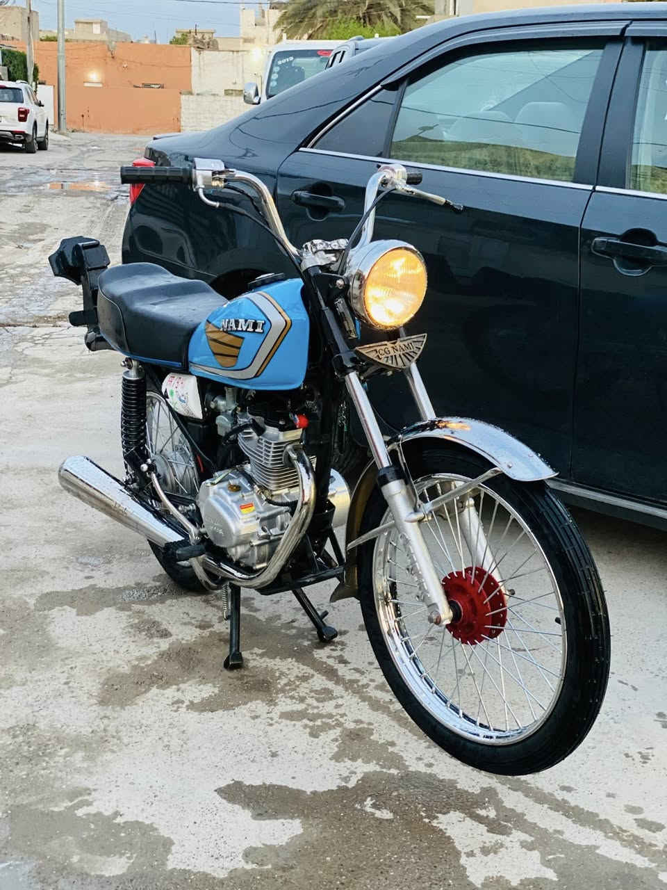 دراجه للبيع حربيه محرك سيجي نامي كبس تعمير جديد
***********
2025
700
