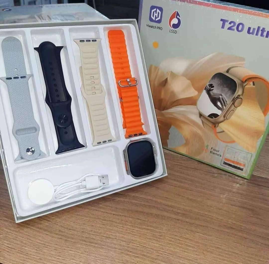 smart watch t20 ultra2 
ساعة T20 Ultra2 – الأناقة والتكنولوجيا في معصمك!

استمتع بأحدث التقنيات مع T20 Ultra2، الساعة الذكية التي تجمع بين الأداء القوي والتصميم العصري.

✅ 4 أحزمة متنوعة لتناسب جميع الأذواق
✅ شاشة عالية الوضوح لعرض واضح وسلس
✅ مراقبة صحية متكاملة: معدل ضربات القلب، ضغط الدم، تتبع النوم والمزيد
✅   – مثالية للحياة اليومية والأنشطة الرياضية
✅ بطارية تدوم طويلاً لأداء مستمر دون انقطاع
✅ اتصال ذكي عبر البلوتوث مع إشعارات ومكالمات مباشرة

T20 Ultra2 – ساعة ذكية لكل لحظة في يومك

Prix 2500


**إذا كنت صاحب هذا الإعلان وتريد حذفه لأي سبب، رجاءا أرسل رسالة إلى الدعم الفني**