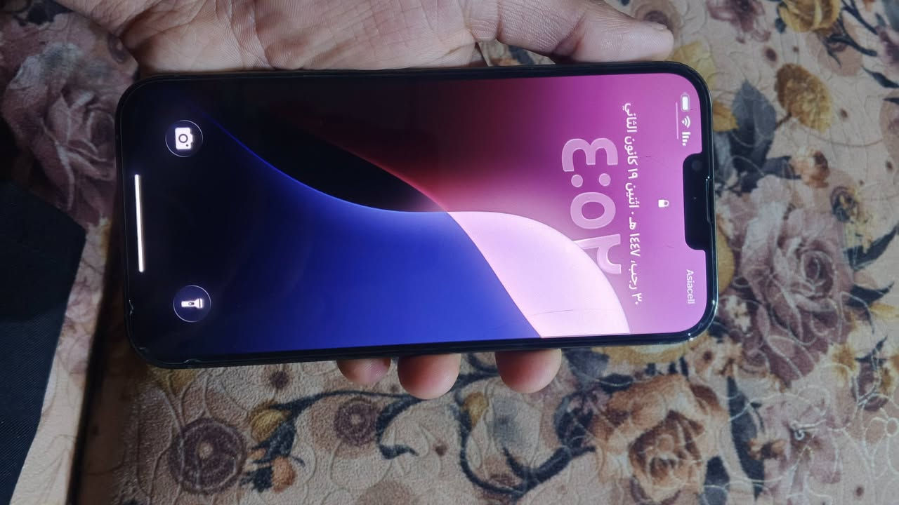 السلام عليكم ايفون 13 برو ماكس جهاز بلادي مامفتوح بطاريه81 ذاكره 128 للأستفسار *********** متواجد واتساب
