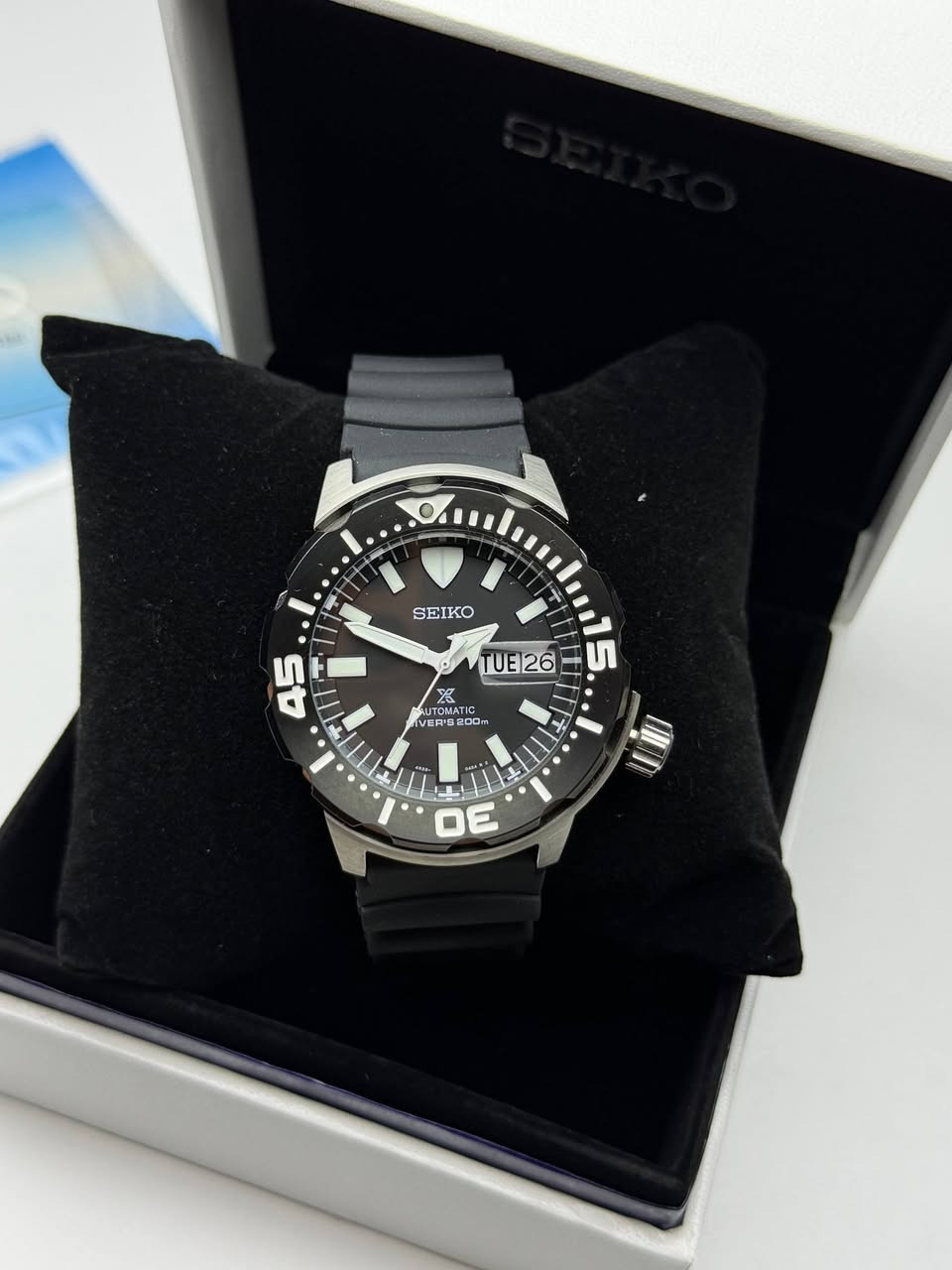 Seiko 
مجدد ماكنة ياباني اوتو 
كاملة المرفقات 
سير ربر اصلي 
طوق دوار 
نافذ يومي شهري 
ارقام واميال لامينوس فسفوري 
قفل بحري 
مقاومة للماء 200 متر دايفرز  
ستانلس ستيل 

السعر مناسب جدا للمهتمين 

qtlycpWVqyVRofCgrX


**إذا كنت صاحب هذا الإعلان وتريد حذفه لأي سبب، رجاءا أرسل رسالة إلى الدعم الفني**