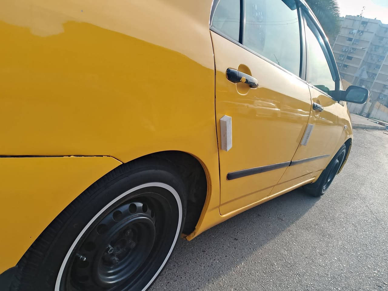 سلام عليكم كورلا بيكاتشو للبيع 2007 /محرك/1600
كير محرك مكفول تبريد شغال الغود شواصي مكفول 
بيها طخات بسيطه مثل مموضح بصور بدون دواخل بدون تبديل سنويه 2031 بااسمي مكان السياره بغداد سعر 77وبيها مجال ***********
