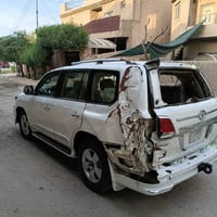 للبيع لاندكروز 2013 بغداد تحويل مباشر ابيع ع حادثه شغاله وتمشي كير مكي...