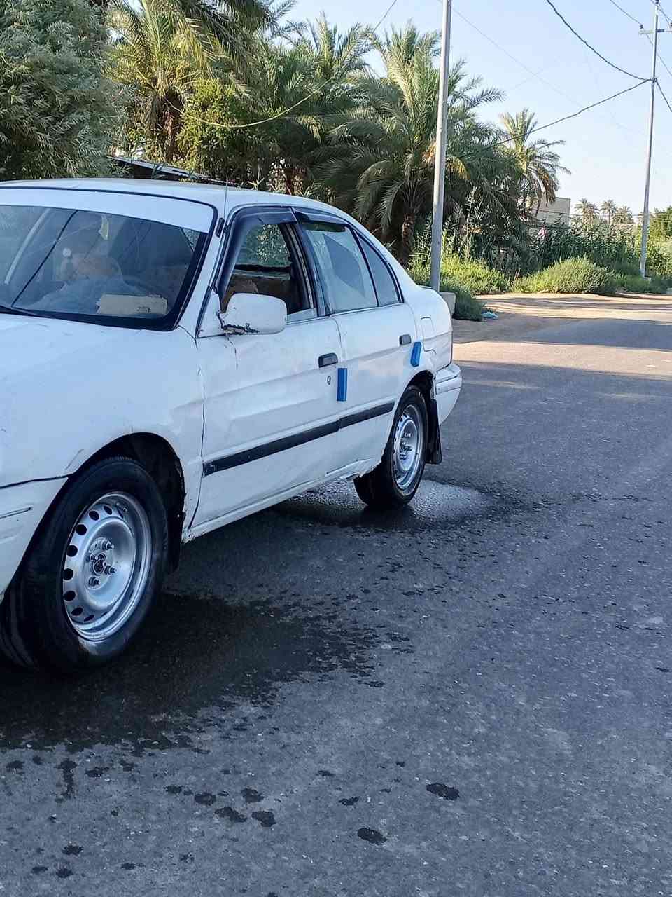 سلام عليكم  كورله موديل 98رقم  انكليزي تحويل مباشر سنويه جديده كير وتماتيك ومحرك تخم تاير جديد السعر  26 العنوان كربلاء طويريج ***********
