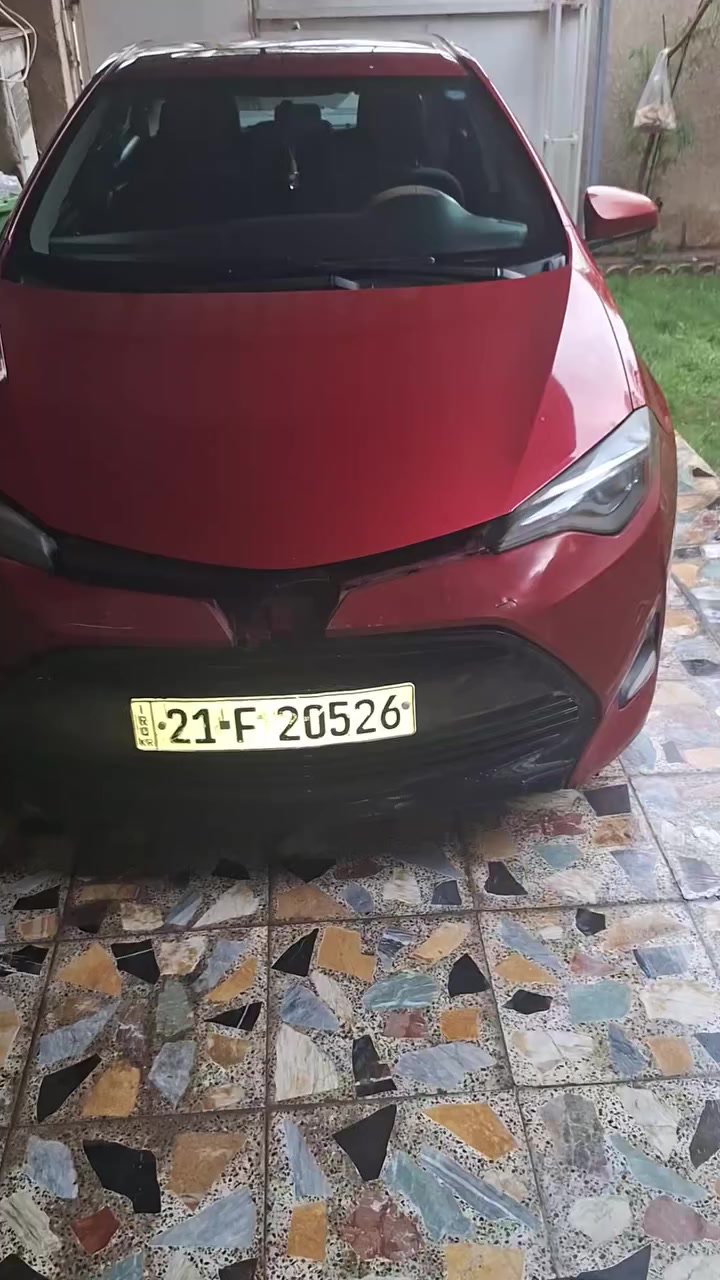 السلام عليكم
للبيع كورلا 2017 وارد أمريكي LE
تفاصيل السيارة داخل الفيديو
السعر 125 وبيها مجال 
العنوان بغداد / حي الخضراء
للاتصال / *********** 
*********** بي واتساب
