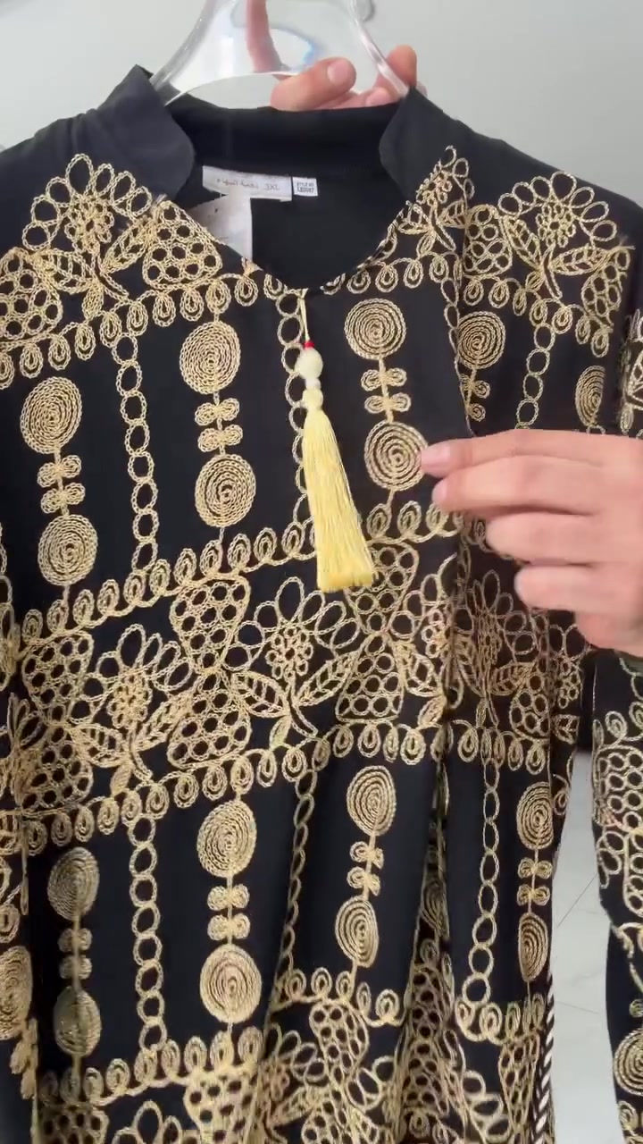 اللهم صلي وسلم وبارك على سيدنا محمد وال محمد 🌺
دشداشة نسائي كشمير 
القياسات. 2XL. 3XL. 4XL. 5XL


**إذا كنت صاحب هذا الإعلان وتريد حذفه لأي سبب، رجاءا أرسل رسالة إلى الدعم الفني**