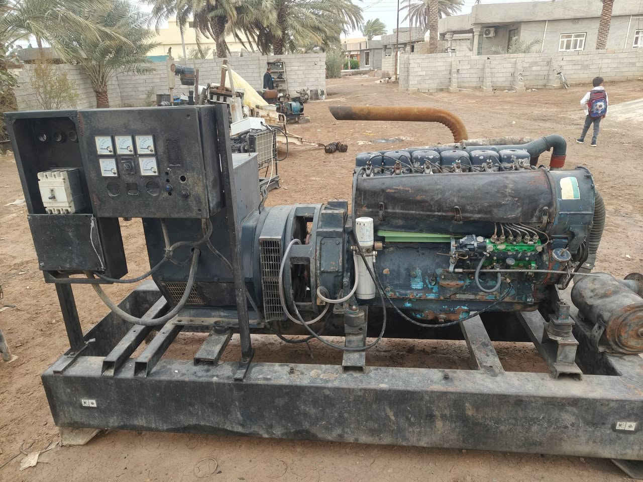 للبيع مولد دويز الماني ابو الصاروخ توليد ستامفورد 125 كيفي شغال بشرط لاصرف ولا بخار  ***********
