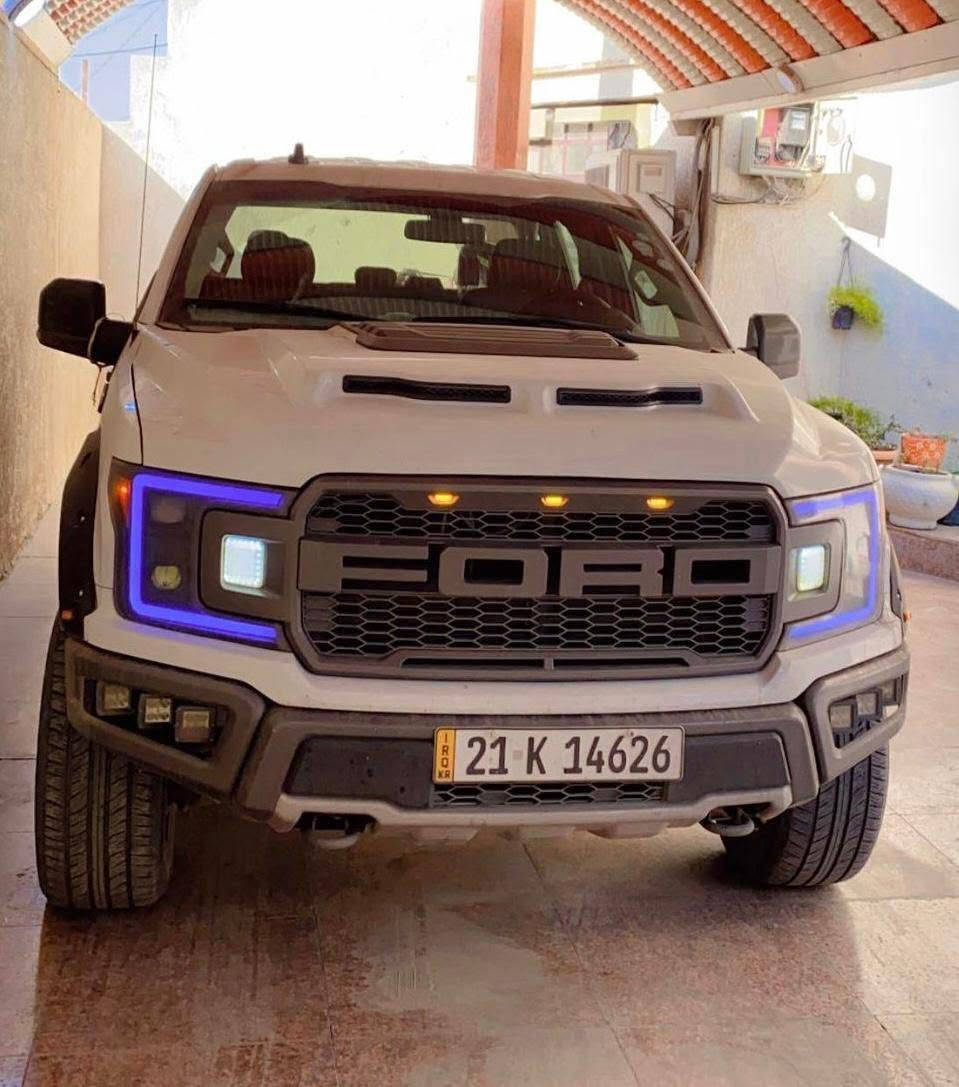 فورد XLT f150  مديل 2019 السياره مرفعه بالكامل بامريكا رابتر حتى الحدادية
السيارة مصروف عليها وما بيها برغي نقص 
حادثة بيبان اربعه بدون  ايرباك صور الحادث موجودة 
وبيها بارد قليل بالباب الخلفي عكس السائق وبارد شبر بالجاملغ 
غطاء بدي وتخم تاير جديد 
السعر 225 وبيها مجال 
اي استفسار ***********
