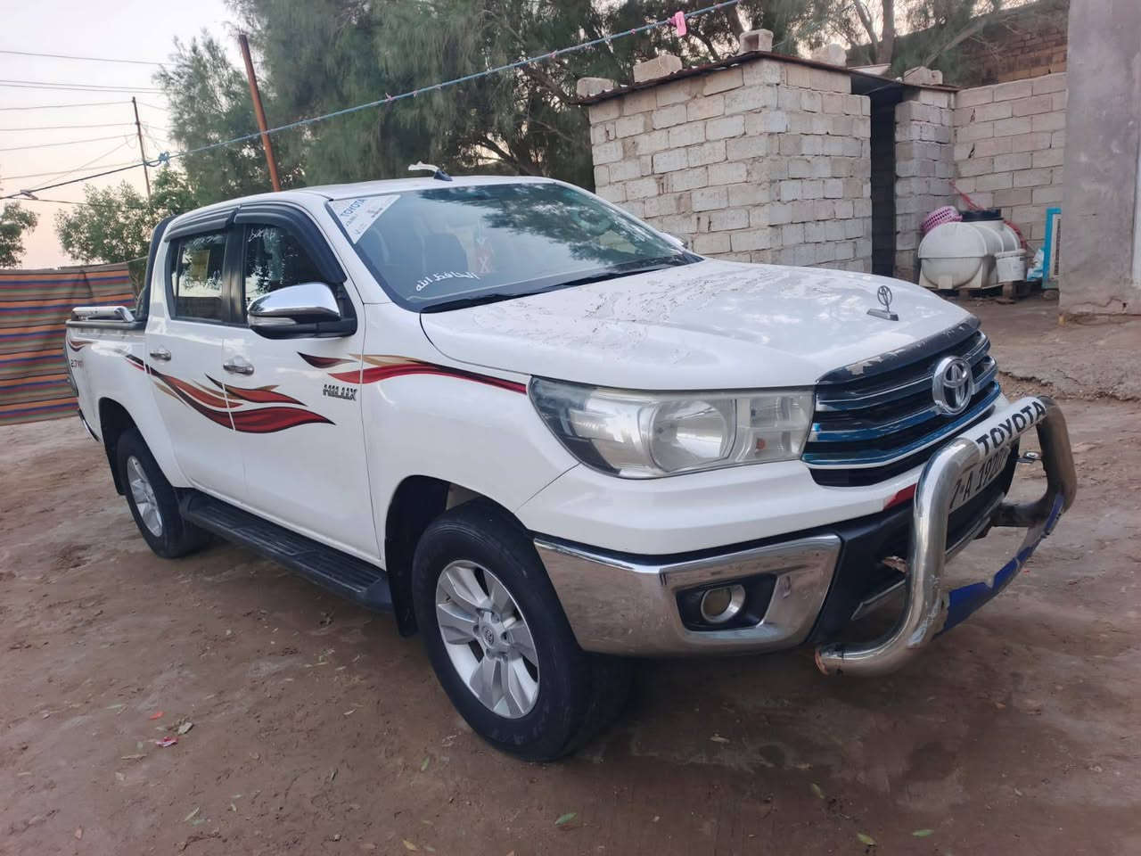 السلام عليكم
هايلوكس فورويل 2016 كويتي سياره جديدة كارتون مكفوله كفاله عامه من عده بارده بسيطه كلش شبر غير كفاله حته من رصعه حساسات خلفيه درع امامي كامره سياره وضع شركه حته اسبير مانزل  تبريد ثلج تدفئة شغاله محرك ما مفتوح رقمه مثنئ دولي سنويه مجدده لل 30 بسمي  مشروع وطني سعره 225 وبيه مجال مكان سياره الديوانيه الحمزه الشرقي الاستفسار انتصل 
***********
