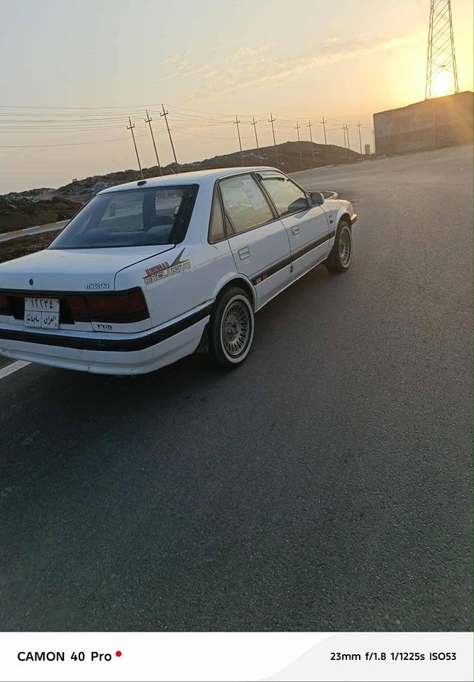 مازدا 626 مۆدێل 1987 گێر عادی دوپارچەی بۆیاخە بێ دعمو لێدراو  جام کارەبایی هەشتو بەخ بەشەرتی گێرو مەکینە هەتابڵێی سەیارەکی سەیارەکی بێ مەسرەف بێ تەقەو رەقە. *********** كويسينجاك, أربيل
