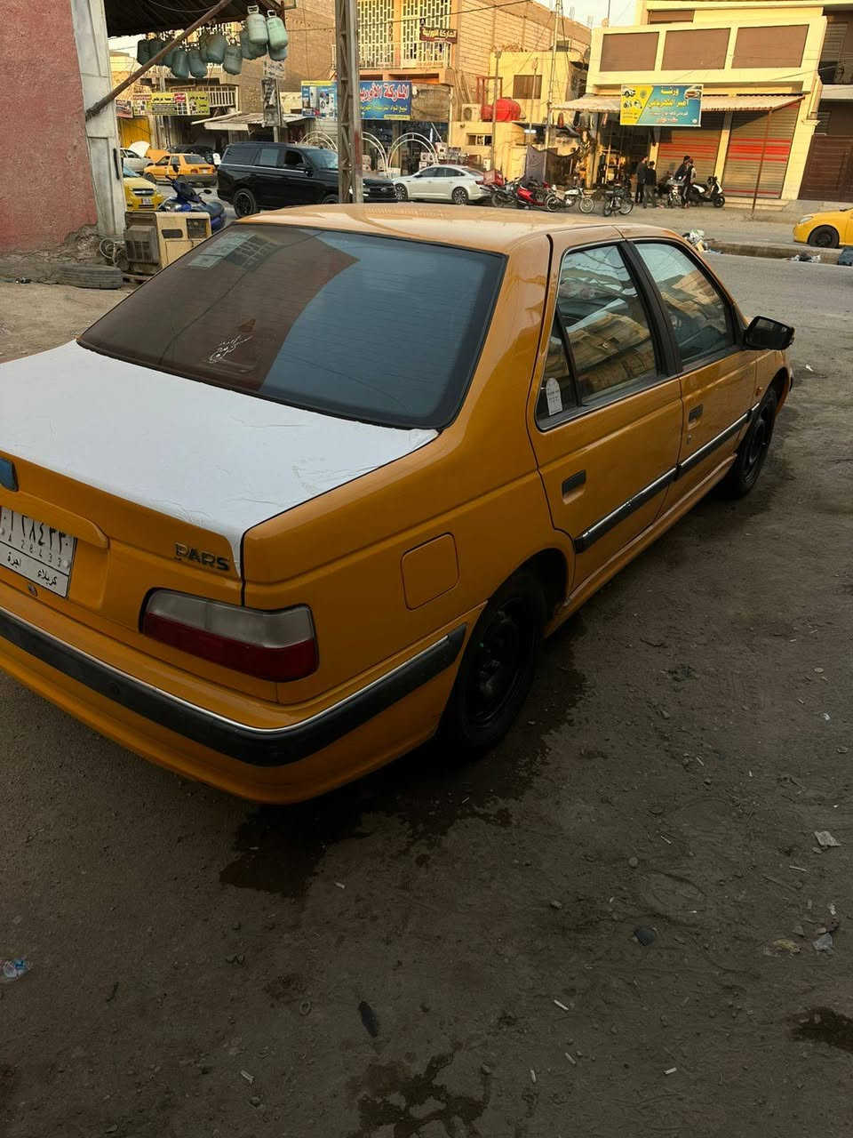 السلام عليكم مطلوب بيجو 307 نظيفة مراوس عندي بيجو بارس 2018 نظيفة تكسي بيها منظومة غاز جاهزه من كلشي بيها طخة بجهة العبري ومعدلات بس ماصابغهم للاستفسار ***********
