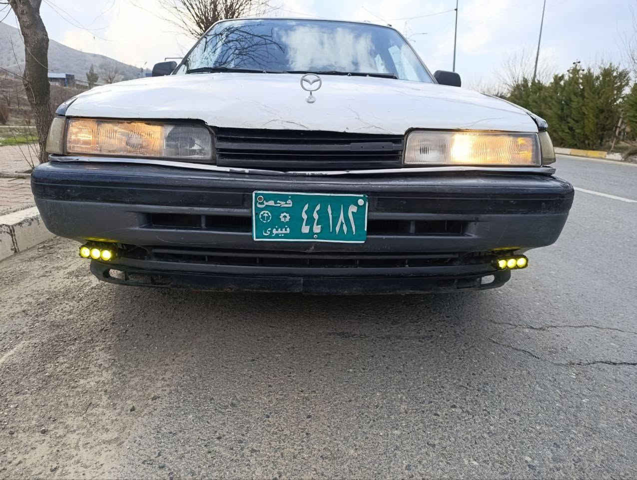 مازدا  ستێیشن مۆدێل 1990
مەکینەی 12و بەخ 
ئاڕمی پلاستیک سەنەوی بەغداد وەکالەت و واجهە وەصڵی پاکانە هەموو شتێکی هەیە 
گێڕ عادیە هەموو گیانی مەزبووتە برێک و کارەبایی و گەرم و هەمی بەشەرت 
تەجیل و ئێمپریفایەری باشی تیایە 
بەگشتی سەیارەکە زۆر جایزە و ماڵی دۆسته 
تکایە ئەگەر مشتەری نیت بێزارمان مەکە ڕەحمەتی خوات لێبێت 
گۆڕینەوەش دەکەم لەسەر دڵگرتن.
*********** واتس اپ 
***********
لە پێنجوێنم بنجوين, السليمانية
