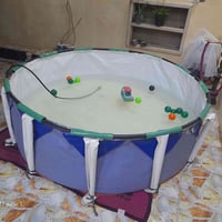 مسبح مستخدم صيفيه واحده مترين ارتفاع 60 سم سعره50وبي مجال07702006147