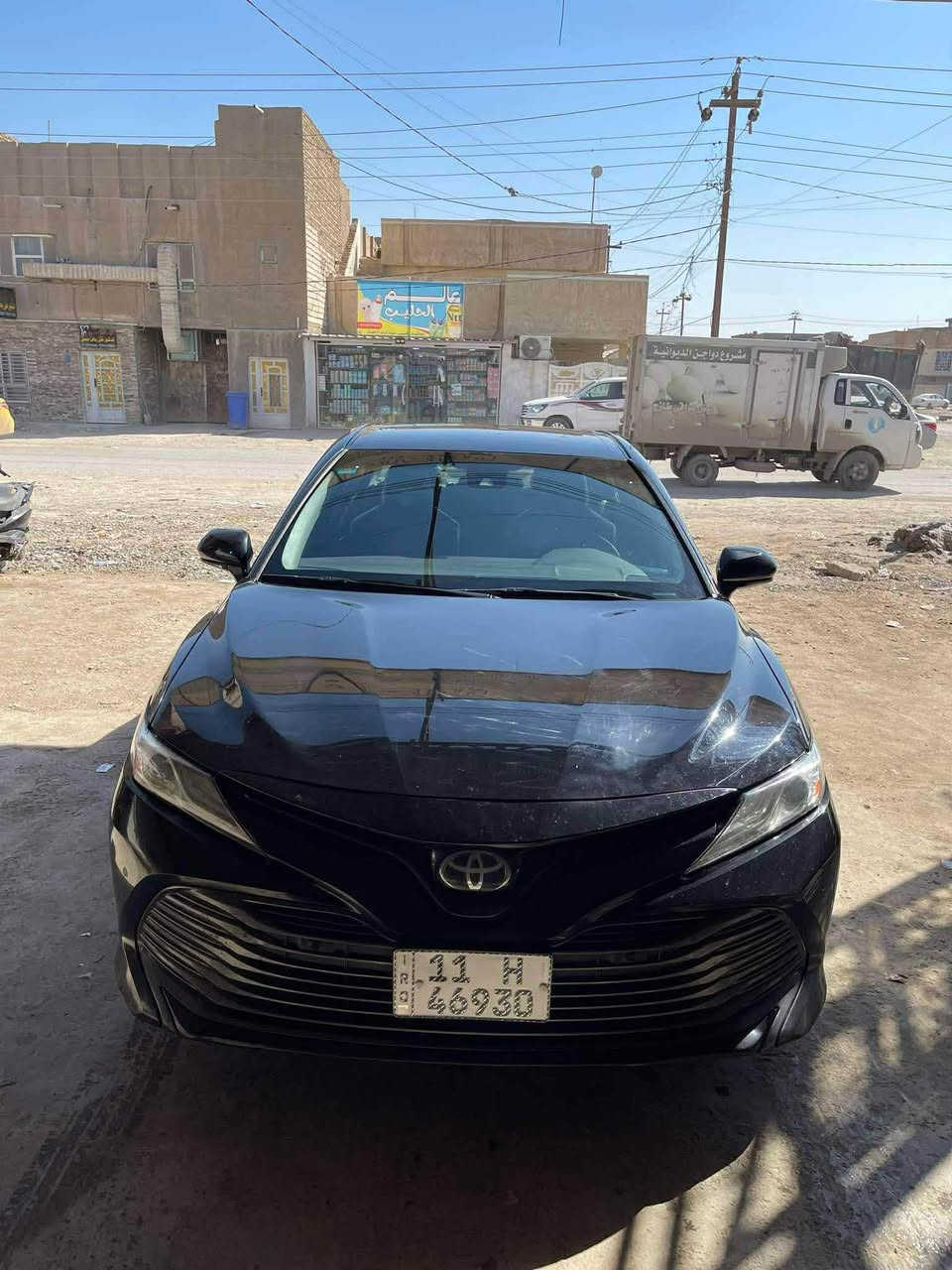 كامري 2018 وارد امريكي فئة Xle رقم بغداد الدولي بأسمي ماشيه 150 مكاني بابل/حلة للاستفسار ***********
سعرها 185 مجال بسيط بيع او مراوس حسب القناعة
ضررها :-
دعامية خلفية فقط مرجعيها نفسها  بچم كبس بدون اي ايرباك السياره كلها ع وضع الشركة اي نقص ما بيها گير مكينه حداديه تايرات باتري باقي بديها كلهن كفاله ماكو اي شي اي گلوب بلدشبول ما معلوگ كل الحچي مشروط وابيعك ع سونار وبلعافية ع الياخذها 

مواصفاتها :-
*بصمة
*شاشه وكاميرا
*حساس امامي خلفي 
*كشن جلد وكهرباء 
*اشاير بلمري 
*رادار 360 درجه 
*وقوف ذاتي امامي خلفي 
*تحديد مسار والرجوع للمسار ذاتي 
*تدفئة كشنات
*تبريد خلفي
*بگ لايت فول Led بلاد 
*مازدات فول Led بلاد
*ويل كب 18 نايت شيد بلاد 
*سايد بريك كهرباء (بصمة) 
*اوتو هولد 
*شاشة عطلات وفول تحكم ستيرن
*ثلاث وضعيات قيادة
