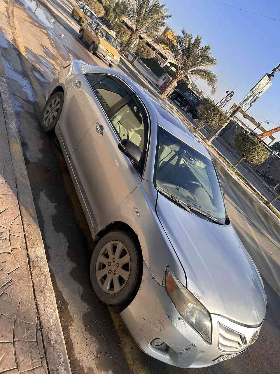 سلام عليكم كامري للبيع موديل 2009محدث 11مصبوغه عام فول السياره تحكم ستيرن شاشه كامره كشنات كهرباء داخل صاج سلايت حساسات مفوله محرك 2400كير محرك تبريد مكفولات العنوان بغداد السعر 80 وبيها مجال الرقم ***********
