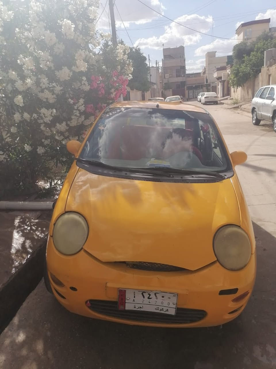 سلام عليكم 
كيو كيو موديل 12 
مشروع وطني شرط تحويل
تبريد شغال
دفتر بانزين بي
سياره حلوه وقطصادي بل بانزين 
كير عادي 
كير محرك شرط
سعر 30 بي مجال 

***********
