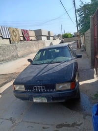 سياره اودي موديل 1988 سياره مصبوقه عام بدون ضرر محرك وكير شرط اربع توا...
