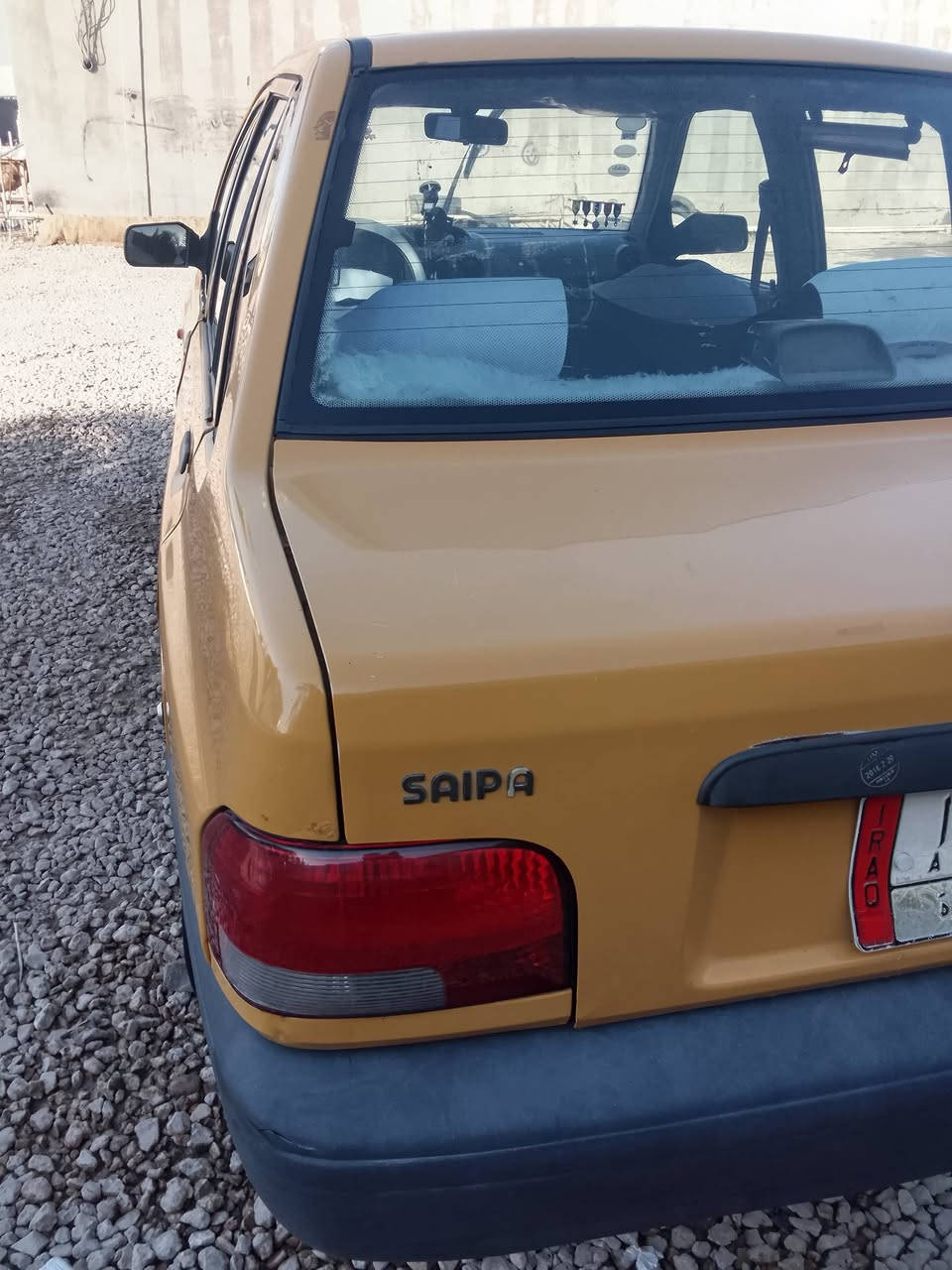 سلام عليكم سايبه للبيع موديل 13 نضيفه سياره سنويه منتهيه صارله سنتين كير مكينه خير من الله حداديه جديد تبريد بس غاز كهربائيات شغاله بيه خياسات بصيطه عليه غرامه 100 الف سعره (24) وبيه مجال رقم التلفون ***********
