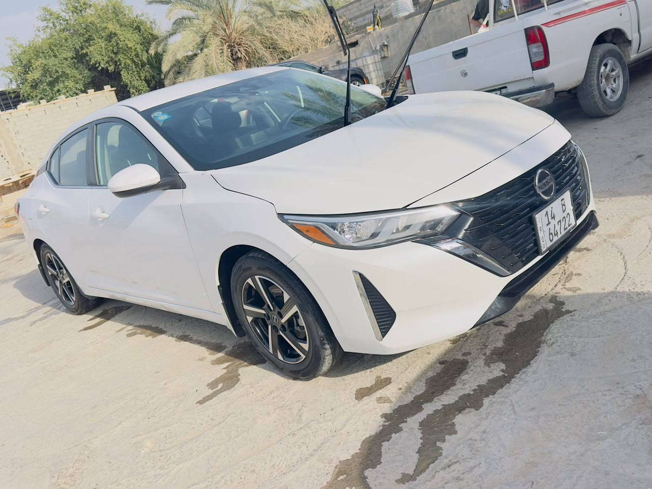 السلام عليكم نيسان سنترا موديل 2024 معوقين بصره  فول مواصفات انا مستوردها لون ابيض صدفي وارد امريكي حادث بنيد فقط بدل ومصبوغ وحافه الجاملغ كد شبر فقط شاصي لغد ارباك كله كفاله البدي كفاله عامه ماشيه 3 الاف مكان السياره البصره القرنه للاستفسار الاتصال/ ‭0772 117 7162
