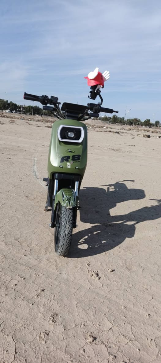 سلام عليكم دراجا ار 8 لبيع
مكفولة كفالة عاما 
مواصفات الدراجا دبلات امامية دهن 
دبلات خلفية غاز بريك امامي دسك
بريك خلفي هم دسك مع نضام حماية
سرقة مع سلة امامية مع ستاند تليفون 
السعر 360 مكاني ديالى بلدروز البوابة 
قطاع الثالث لاستفسار اتصل على هاذا
الرقم ***********
