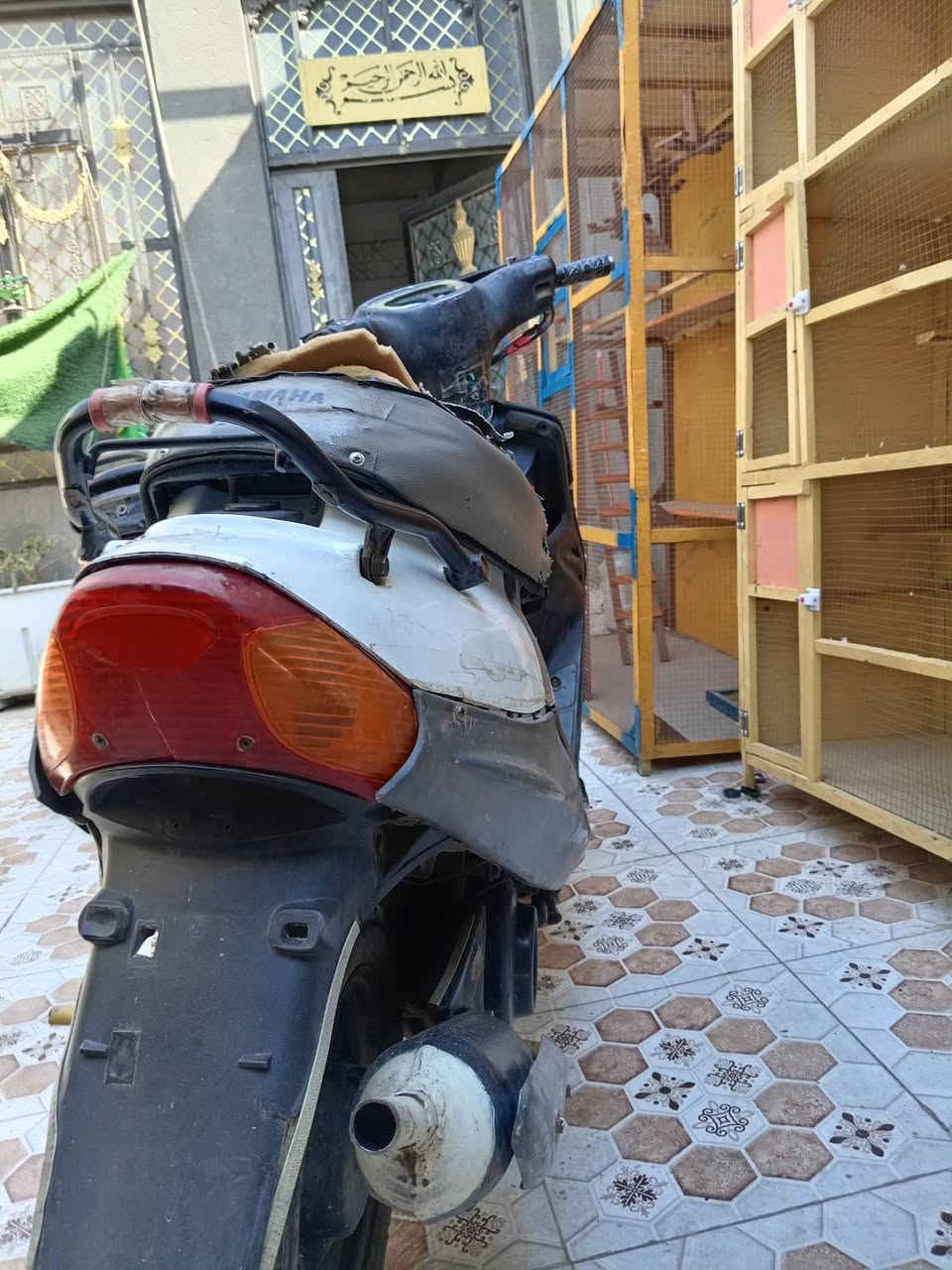دراجه بيجي البيع كامله من كلشي كفرات عوزه فقط باتري هورن بك لايت شغال درجه نضيفه سعرها، 170 مكاني سماوه شراي يدخل خاص او يخابرني ***********

