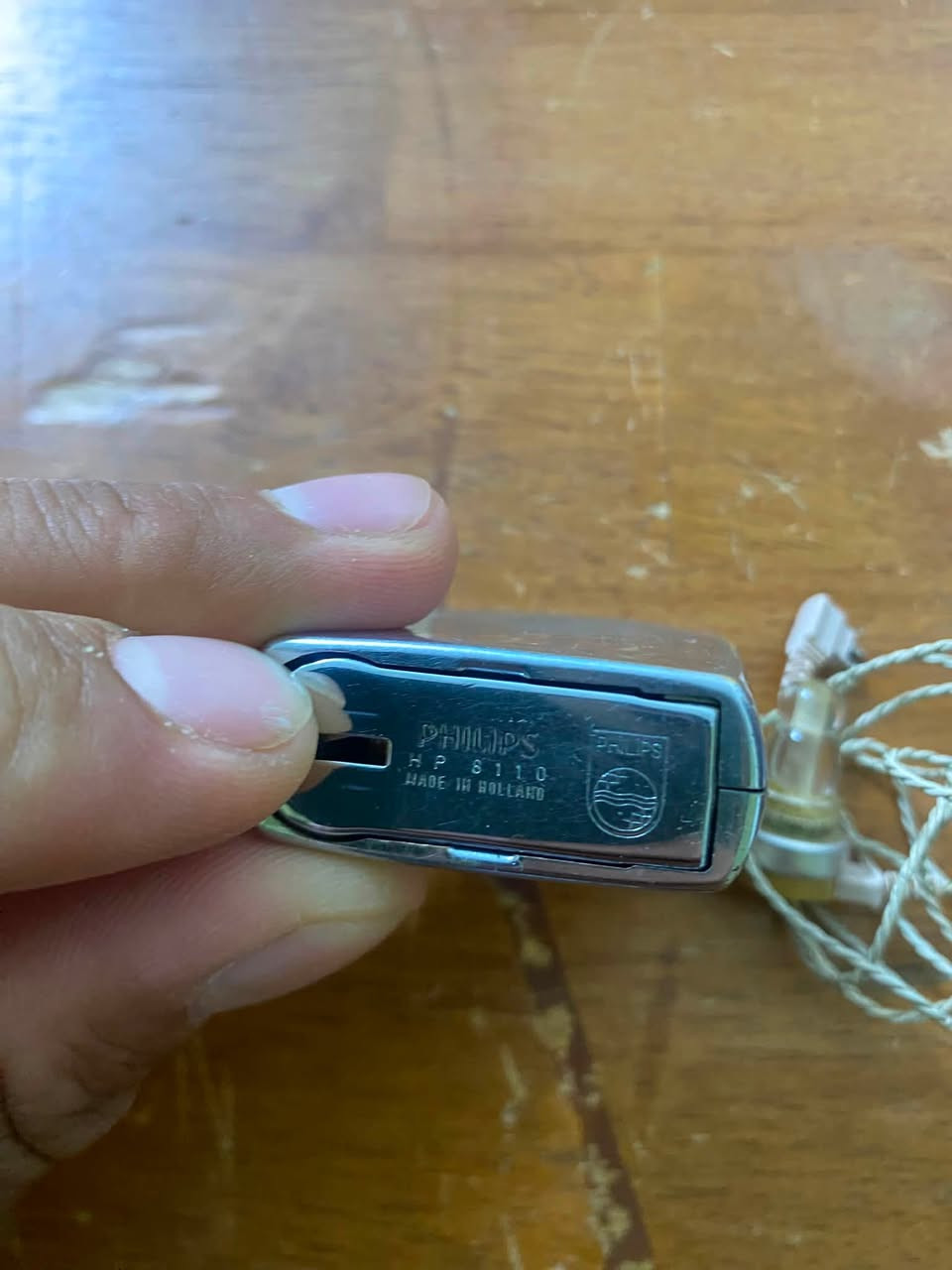 للبيع جهاز سمع Philips أصلي – صناعة هولندية 🇳🇱

جهاز سمع Philips HP 811D الأصلي، Made in Holland، بحالة جيدة ويعمل بشكل طبيعي 100%.

✔️ يعمل بكفاءة ممتازة.
✔️ السماعة الأصلية مرفقة.
✔️ قطعة كلاسيكية (Vintage) من شركة Philips المعروفة بالجودة.
✔️ مناسب للاستخدام اليومي أو لهواة اقتناء الأجهزة القديمة.

💰 السعر: 120,000 دينار عراقي.
🚚 يتوفر توصيل إلى جميع محافظات العراق.

📩 للاستفسار أو الحجز، راسلني على الخاص.


**إذا كنت صاحب هذا الإعلان وتريد حذفه لأي سبب، رجاءا أرسل رسالة إلى الدعم الفني**