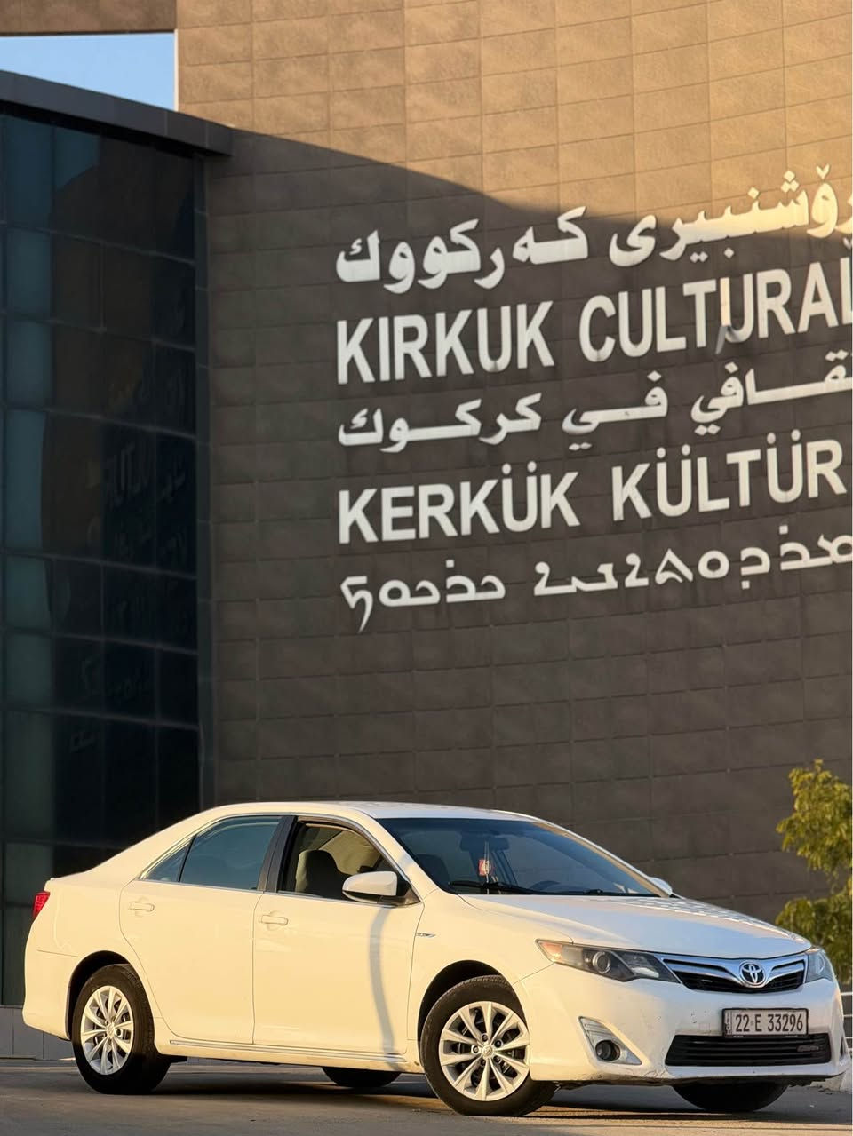 ‎camry 2012 Leسپی ئەمریکی 
٢ دەرگای بیلاد گۆڕاوەو سبوغی تیا نیە 
ڕەقەم موبایل 
***********‎ كركوك, العراق

