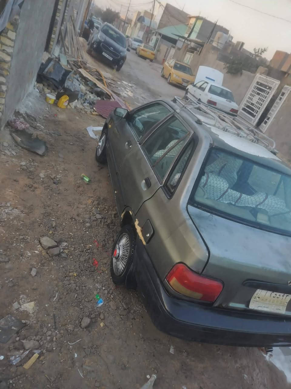 يالله سلام عليكم شباب بيع مستعجل سايبه موديل 2012 رقم بصره الماني تحويل مباشر مكينه وكير  حلوات حداديه جديده تخم تاير جديد كهربائيات شغاله تبريد شغال سياره حلوه ومرتبة ترايك وين ميعجبك اسعر 18 وبيه مجال بصيط مكاني نجف شارع المطار ***********
