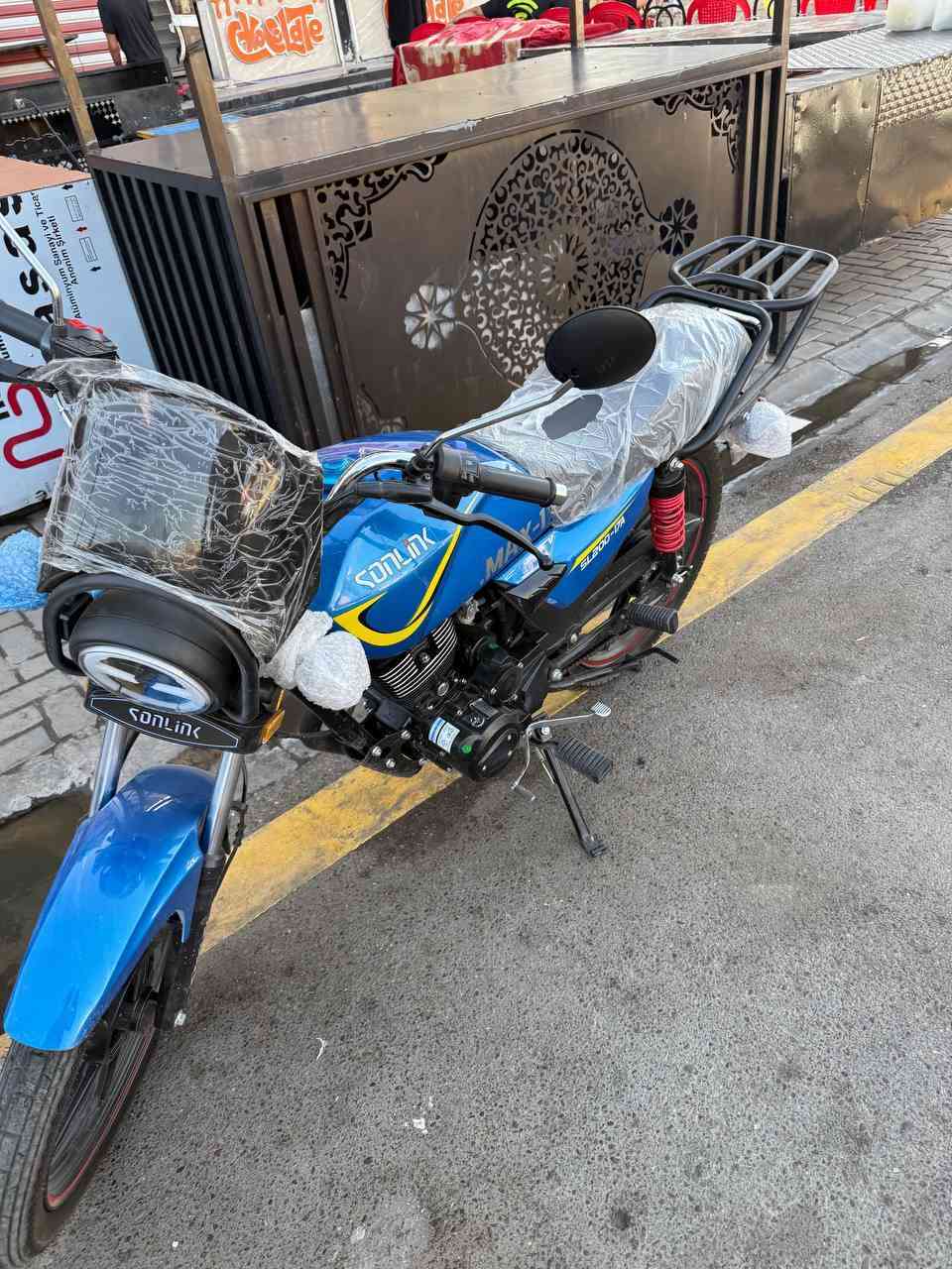 دراجه سونلك للبيع ٢٠٢٥ محرك٢٠٠ نقصها اشاره مكسورة فقط ب٨٠٠ وبيها مجال بسيط
مكاني بغداد ـ حي العامل 
رقمي *********** واتساب
