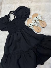فستان بنات • ٣ أشبار • مع سليبر
