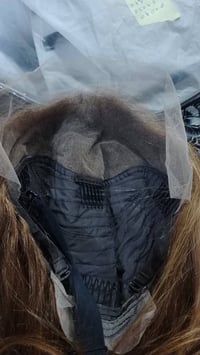 باروكة شعر طبيعي • ٦٨سم • فول شبكة