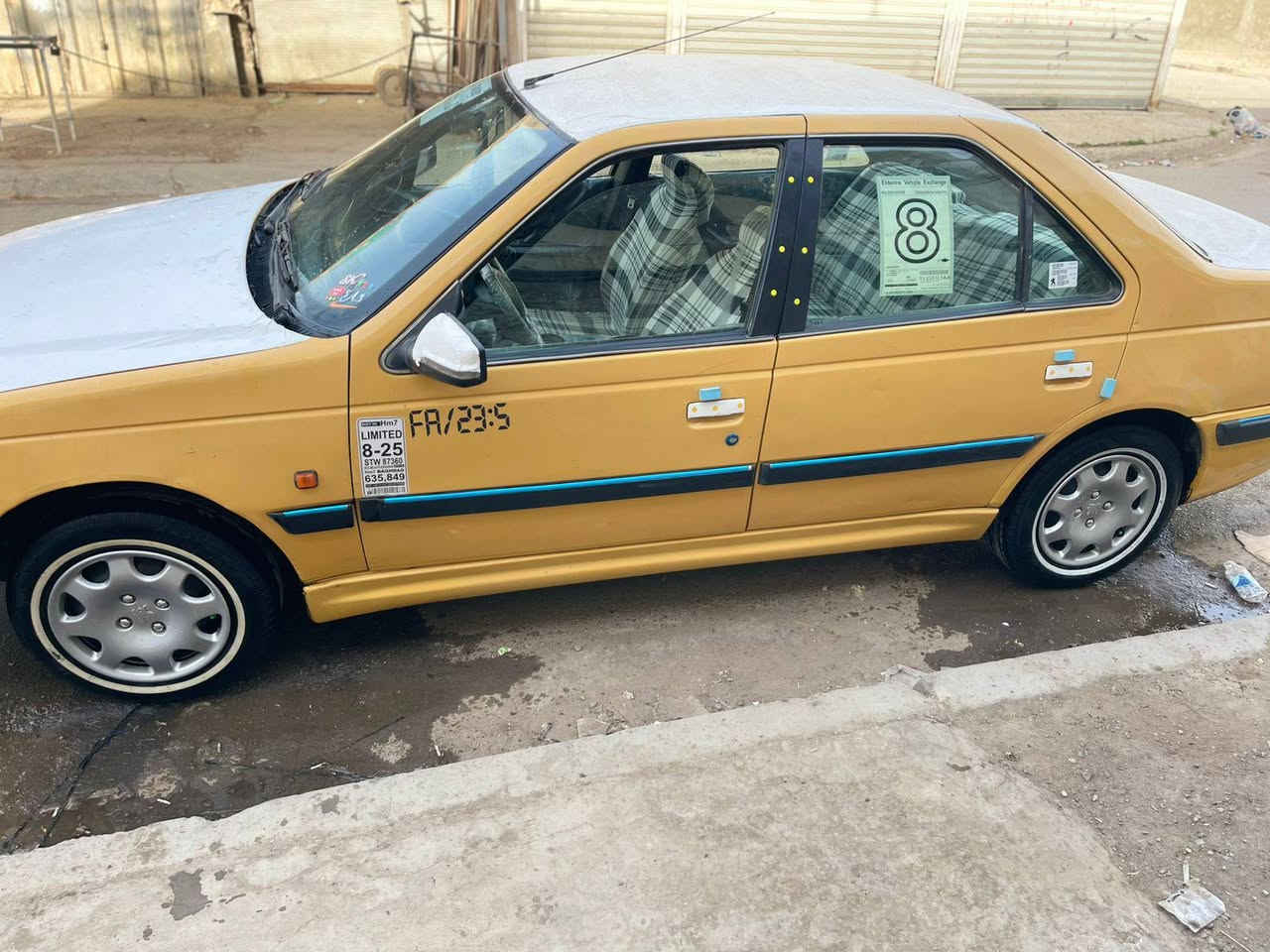 بيجو بارص 11 البيع جديد الصبغ وآله تبديل السعر 33 وبيه مجال كربيات شغال السياره جاهزه تيرات جديد جاهس السياره ***********
