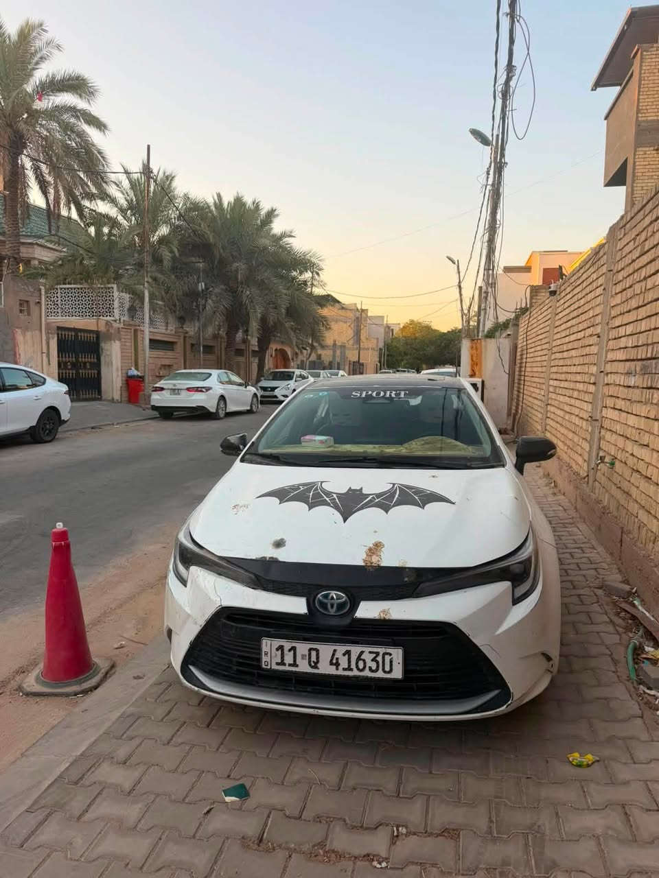 سلام عليكم
كورلا هايبرد خليجي موديل 2024 السياره  بيه دحجات 
السياره ماشيه 50  الف استخدام شخصي ب اسمي 

مكان السياره نجف 

***********
