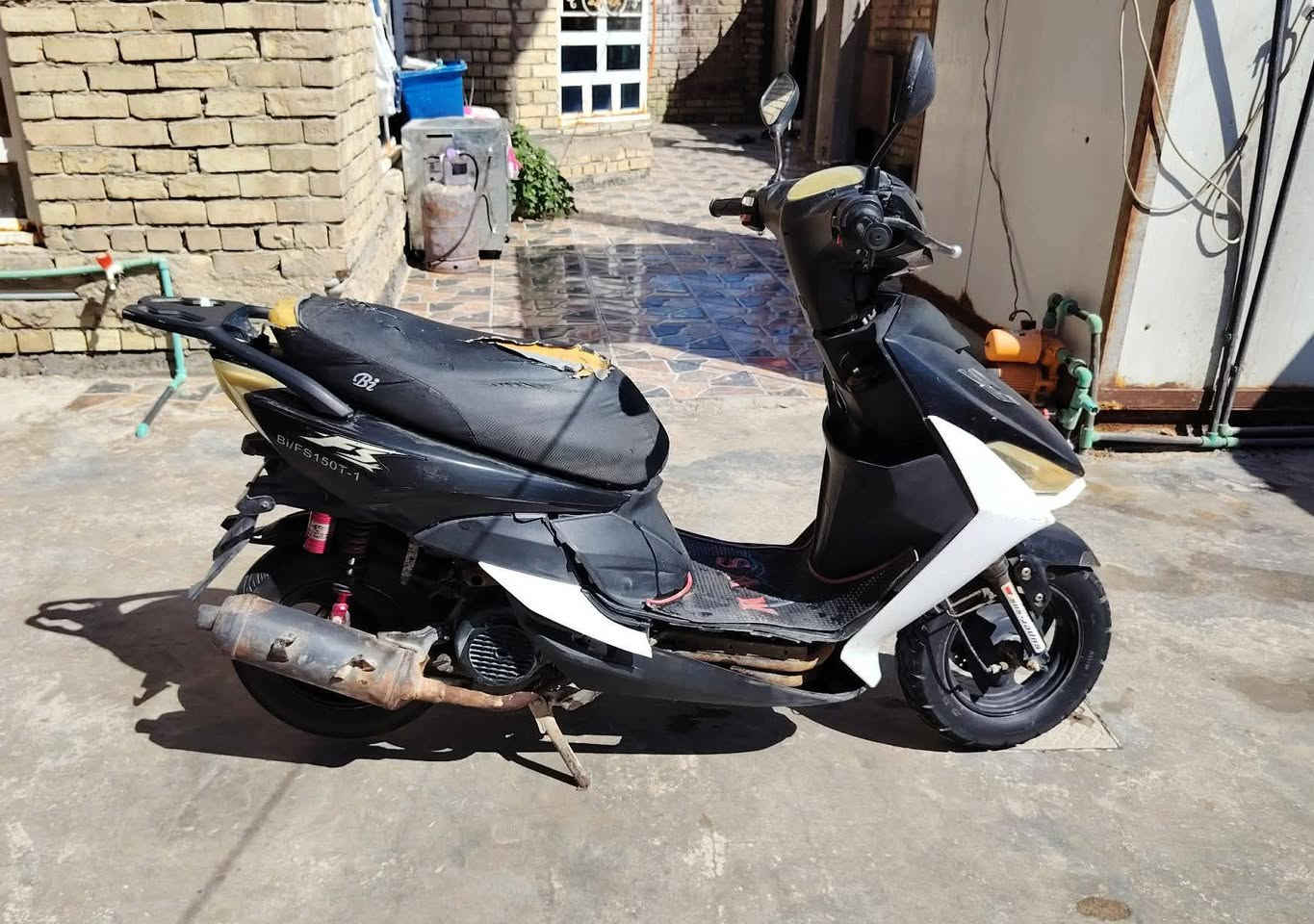 دراجه اف اس صيني للبيع كهربائات والسلف شغلات بالكامل مكاني المسيب 
سعرها 225 وبيها مجال ‏‪***********‬‏
