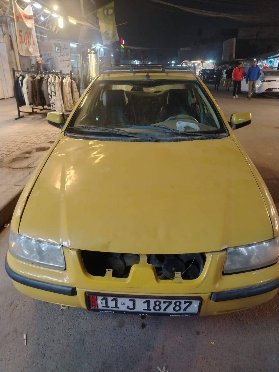 سلام عليكم سمند مديل ٢٠١٠ ناطقه محور كير ومكينه ١٦٠٠ كورلا هزه جديده مصفره هيئه وغرامات  تحويل ثاني يوم مكان بغداد.تاجي سبع البور  مكلف بل النشر رقم صاحب السياره 
*********** واتساب موجود
