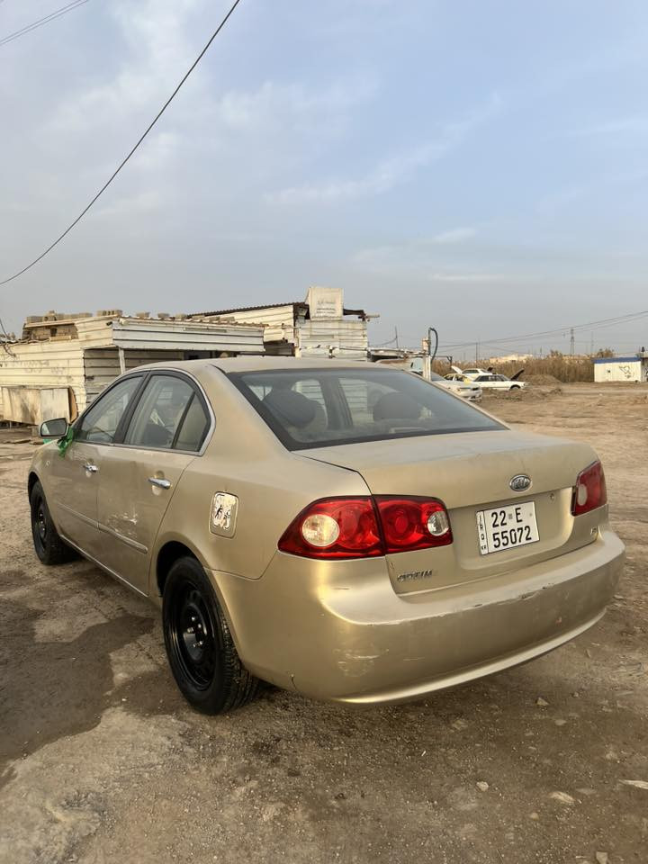 كيه اوبتيمه كصه جنطه موديل ٢٠٠٧
مكينه ٢٠٠ دوش متومه انكليزي شمالي
حداديه وتخم تاير ومكينه وكير كارتون
جاهزه الف ماتصرف عليهه 
مكاني ناصريه سعر ٣٨ 
***********
