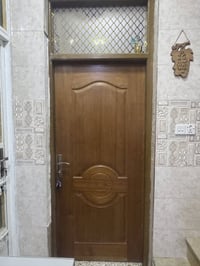 باب خشب وحديد • الجرجوبه كاملة • مفتاح