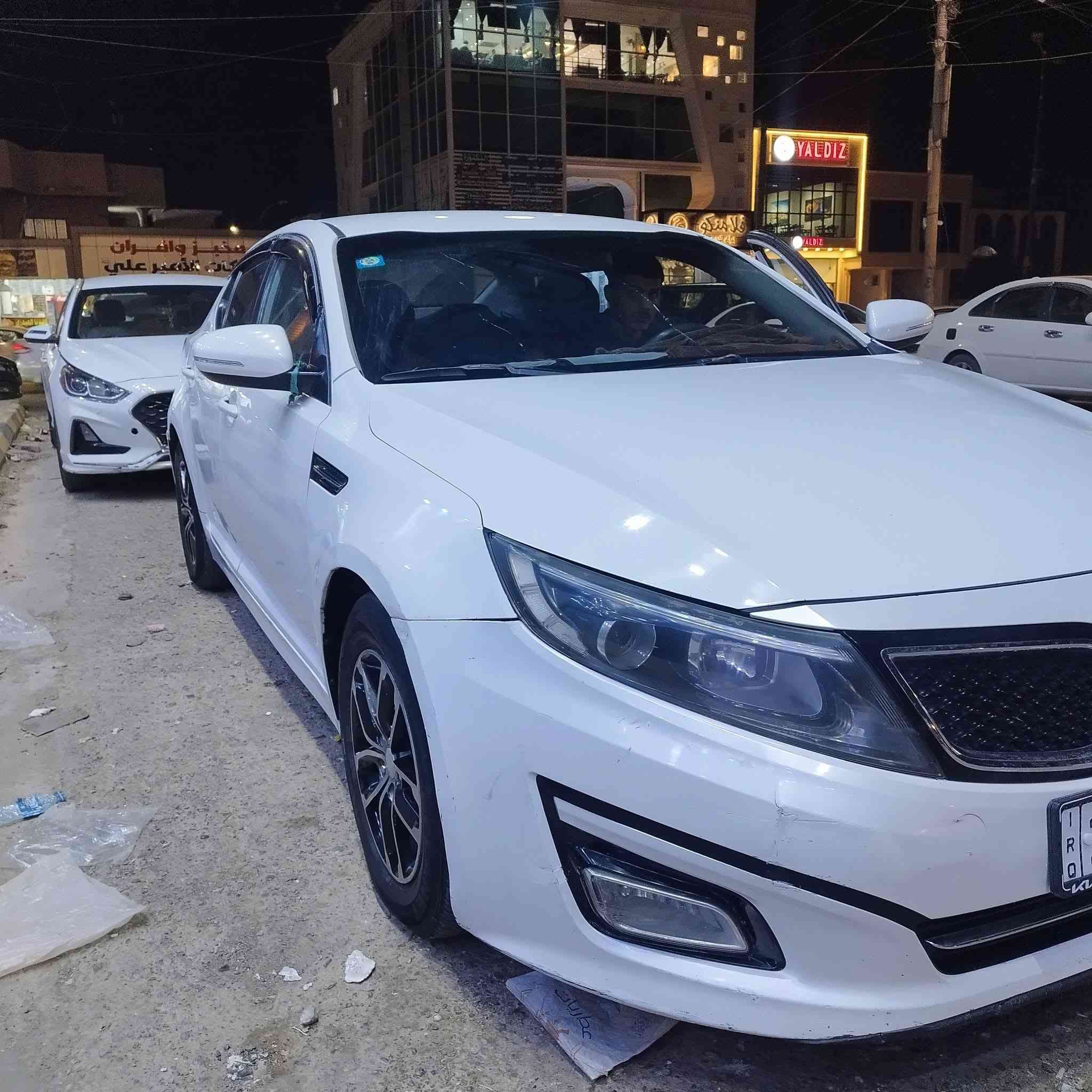 اوبتيما #خليجي كوري 2014 محرك2000 دوش  مامفتوح بيها صبغ نص بابين جهةالسأئق بدون دواخل طخات بسيطة باب السكن طخه دراجة مصلحه على البارد  فقط الباقي كفاله سياره  جاهزه من كلشي محرك كير كفاله تبريد ثلج تحكم ستيرن حساس خلفي  مري شفط رقم بغداد مشروع وطني  تحويل مباشر سياره كلش حلوه گير 6 نمر نظامين اوتوماتيك وعادي مزودة بصارخت انظار  العنوآن مدينة الكوت  
السعر 135 
***********
