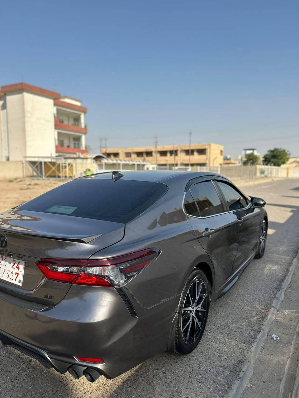 تيوتا كامري 2023  مرقمه سليمانيه جاهز  185 سعر

( SE )الفئة 

اللون مميز

        الحادث 

جاملغ خلفي جهة سكن تعديل  

 وجاملغ امامي سكن 
مع تعديل باب كما موضح بصور 

ايرباكات راجع سستم

للأستفسار : ***********

واتساب او ماسنجر ..

