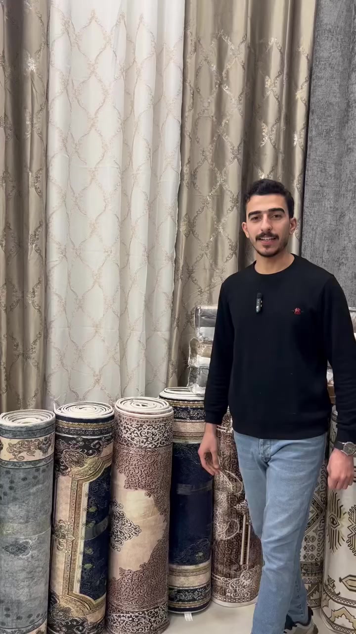 وصلت ستائر ماء الذهب قديفة 3 قطع موديل جديد😍✅تول تطريز بالوسط

#القياس العرض 4.25 والارتفاع 3 متر

سعر الحقيبه 25 الف💰😍

♦️#الكمية_محدودة_جداً
…………………………………………………
‏ ‎ملاحظة/ ضمان لحقوق زبائننا  التاكد من الالوان و نوع الخامه عند الاستلام  و اذا كانت مخالفة للمواصفات المعروضة من حق زبائننا الكرام رفض المنتج و عدم  استلام الطلب 🤍🌹

العنوان / الديوانية/الحمزة/شارع الهوى/بالفرع المجاور لكوزمتك حامد دايم🌷

🚕🚕 توجد خدمة توصيل بغداد 
و جميع المحافظات 5 الاف🚕🚕

للحجز والاستفسار مراسلة صفحاتنا على الفيسبوك والانستا وايضاً على تطبيق الواتساب  او الاتصال ***********📞
