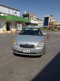 اكسنت 2009 رقم ديالئ سيارة ترايه خير من الله  مكينه1600بيه خيط بخار قل...
