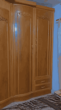 غرفه سته باب نجاره عراقيه تزكام داخل وخارج صاج ٥ ملم مستخدم نضيف  + ال...