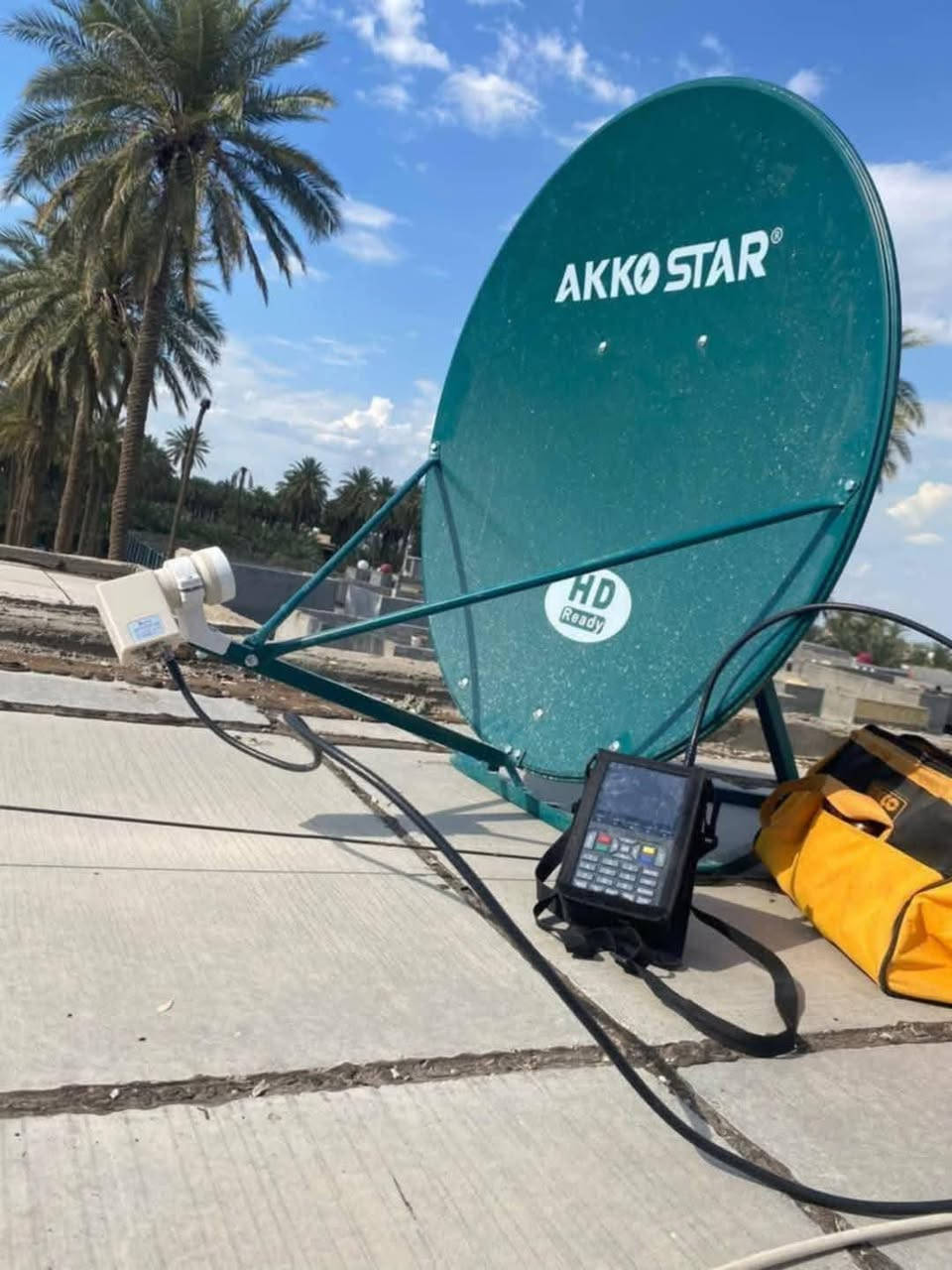 تنصيب صحن📡 الستلايت   
اتصال + واتساب       ***********

‏‪

نصب صحن  ستلايت  📡 

برمجه

تعديل اشارة

ادخال ترددات جديدة للقنوات

بحث قنوات شامل 🔍

تثبيت بلازما

 يتوفر كافة التجهيزات المطلوبه

مكاني بغداد الشعب ***********
